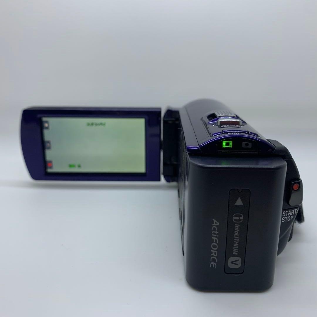 SONY HDR-CX170 青　32GB ビデオカメラ本体(充電器付き)