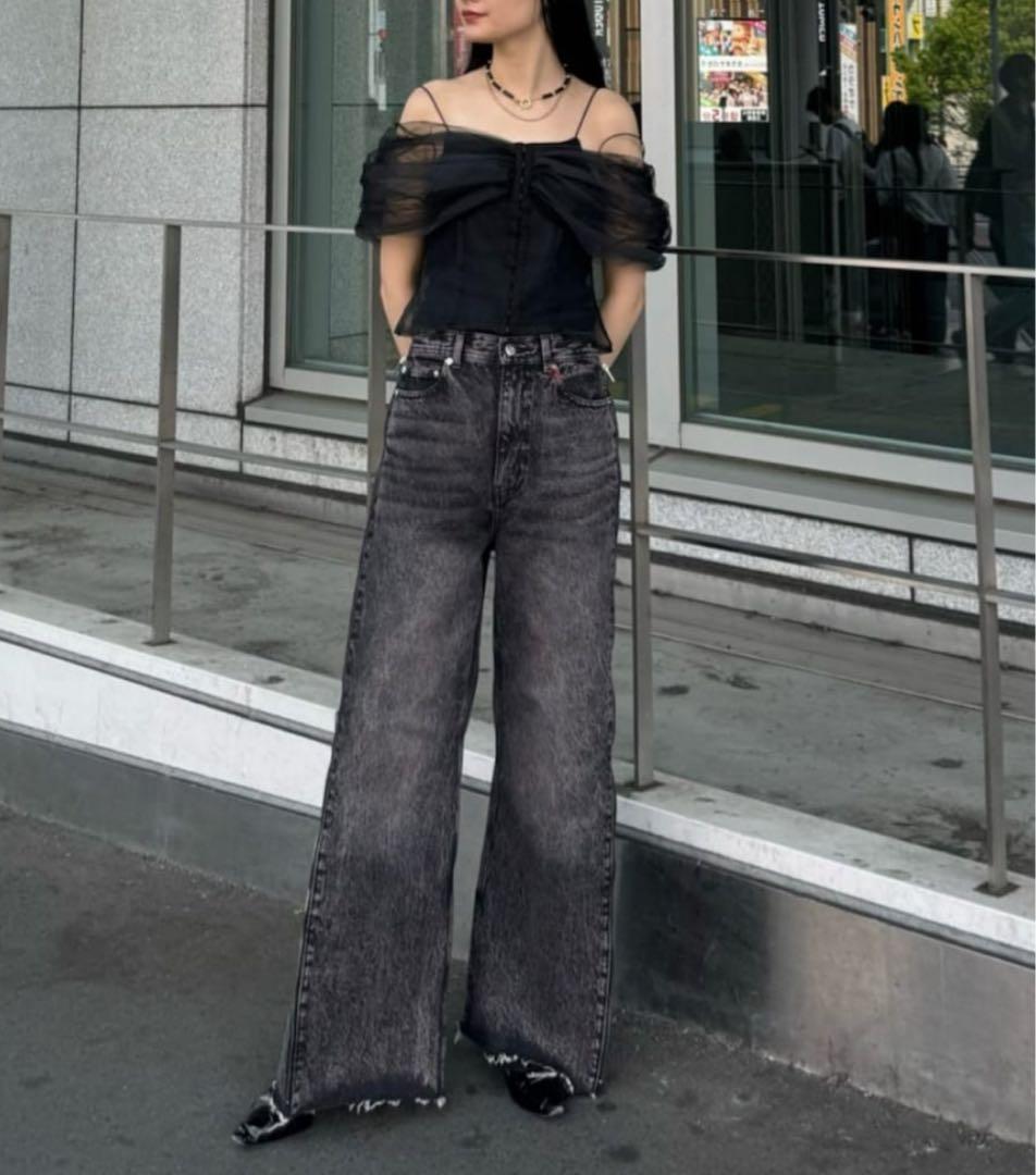 Side Long Zip Denim サイドロングジップデニム