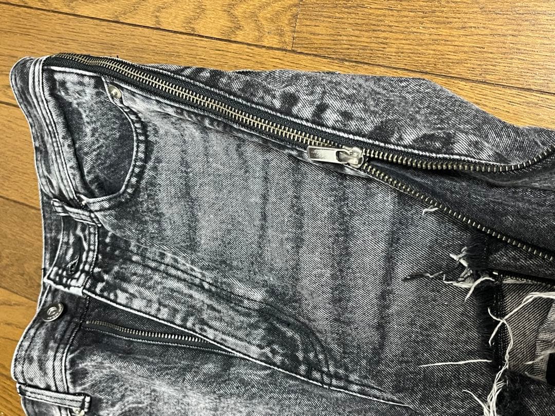 Side Long Zip Denim サイドロングジップデニム