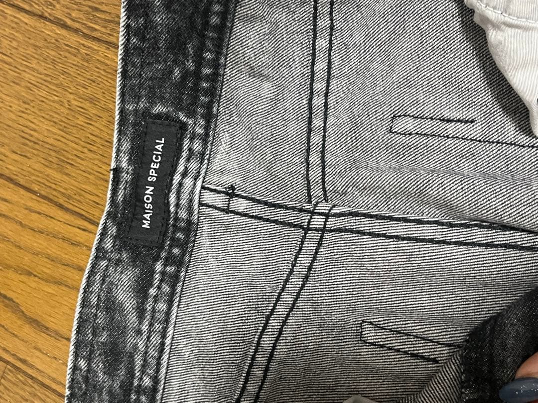 Side Long Zip Denim サイドロングジップデニム