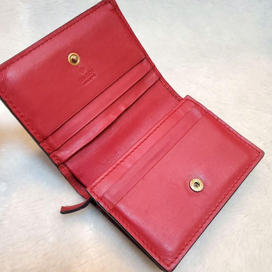 美品 希少 GUCCI　さくらんぼ　GGスプリーム　レザー　チェリー