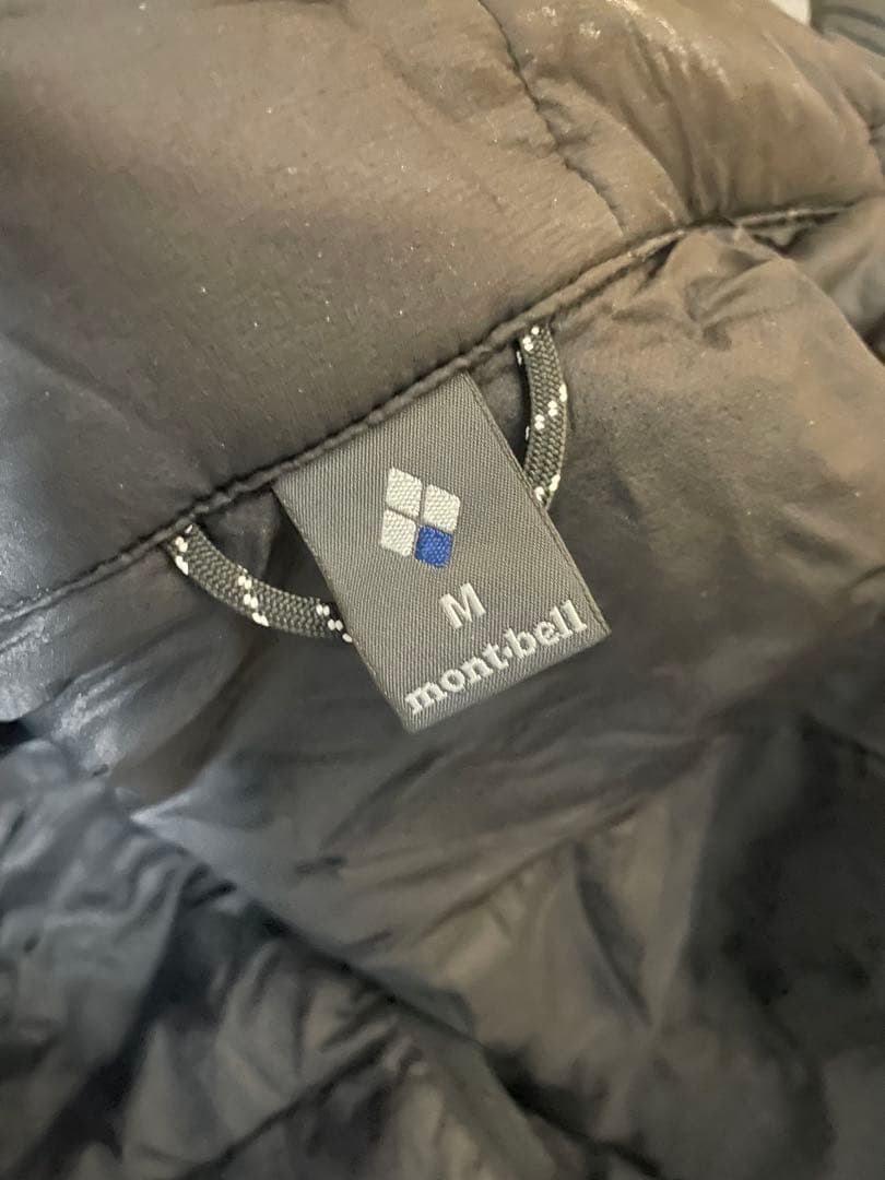 montbell 黒 M ノースリーブベスト