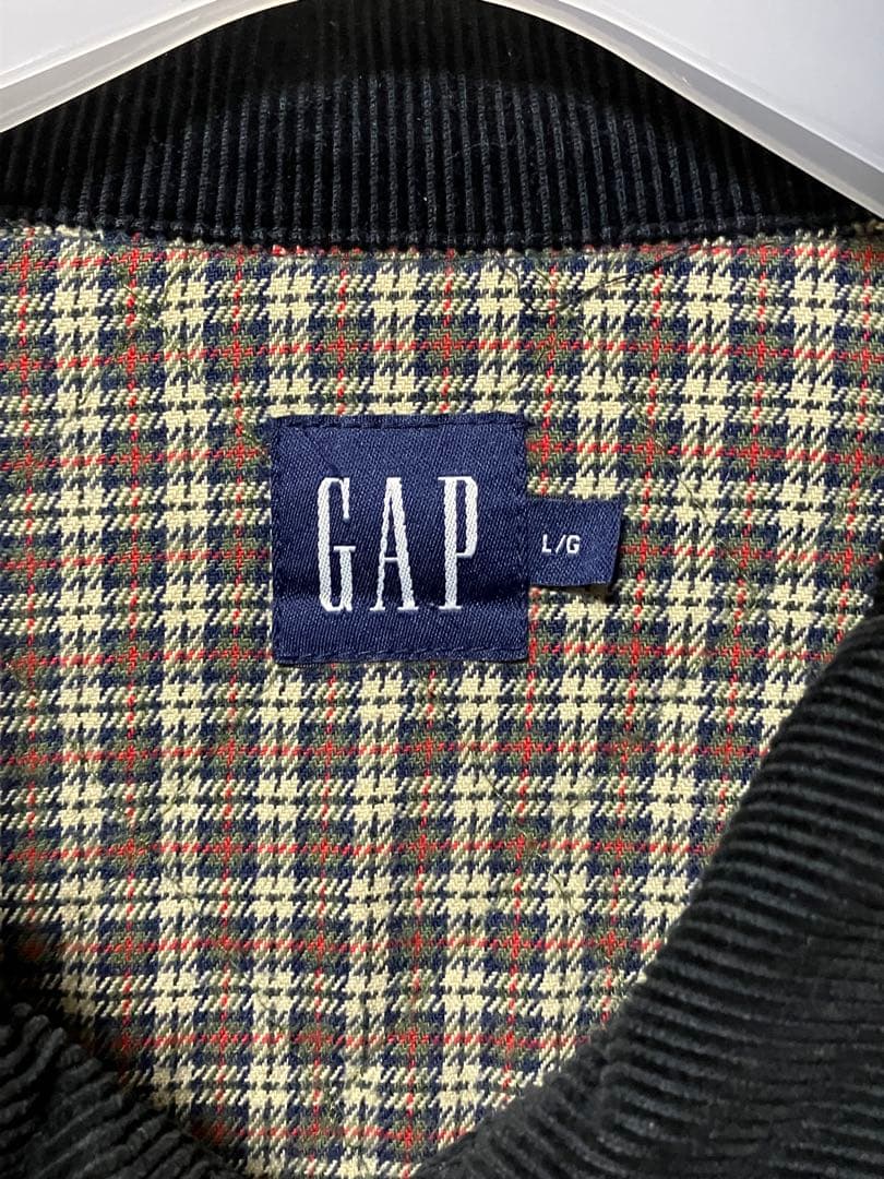 OLD GAP コーデュロイジャケット 短丈 ブラック 黒