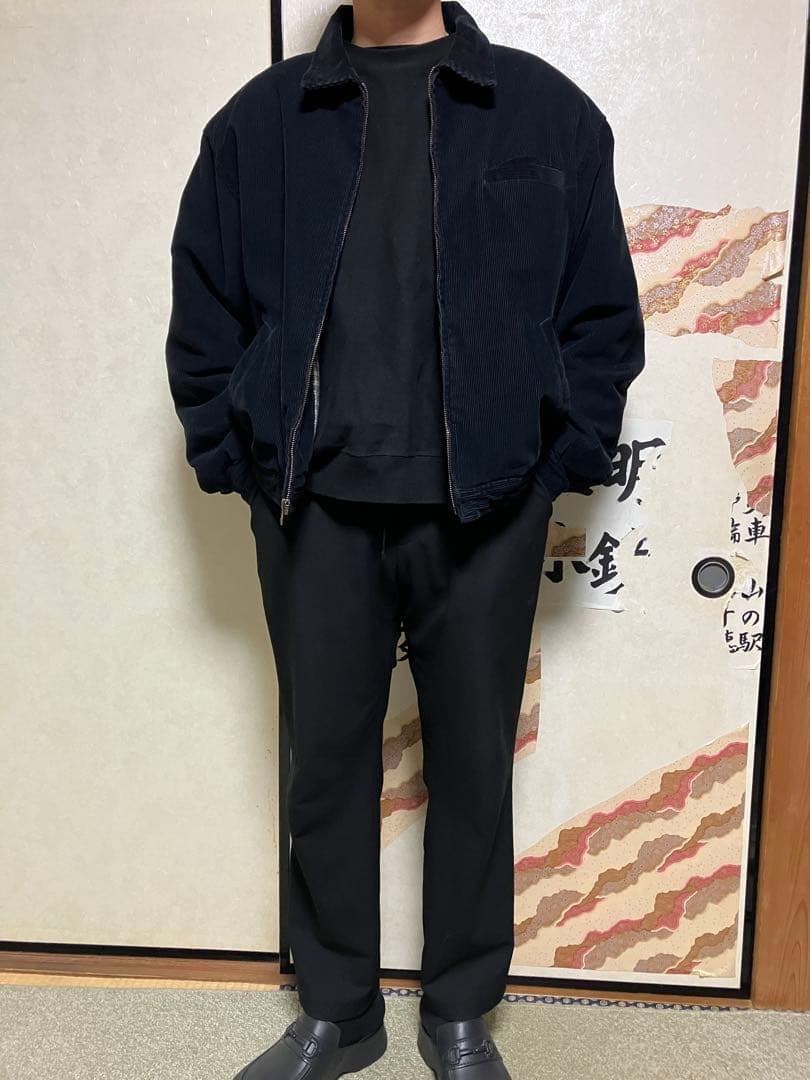 OLD GAP コーデュロイジャケット 短丈 ブラック 黒