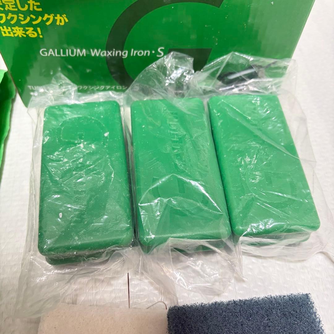 ガリウム　トライアルワクシングセット　ホットワックス　アイロン