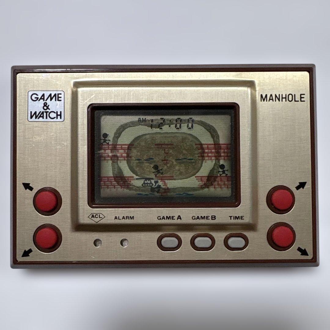 【動作確認済】ゲームウォッチ マンホール 任天堂 　Nintendo