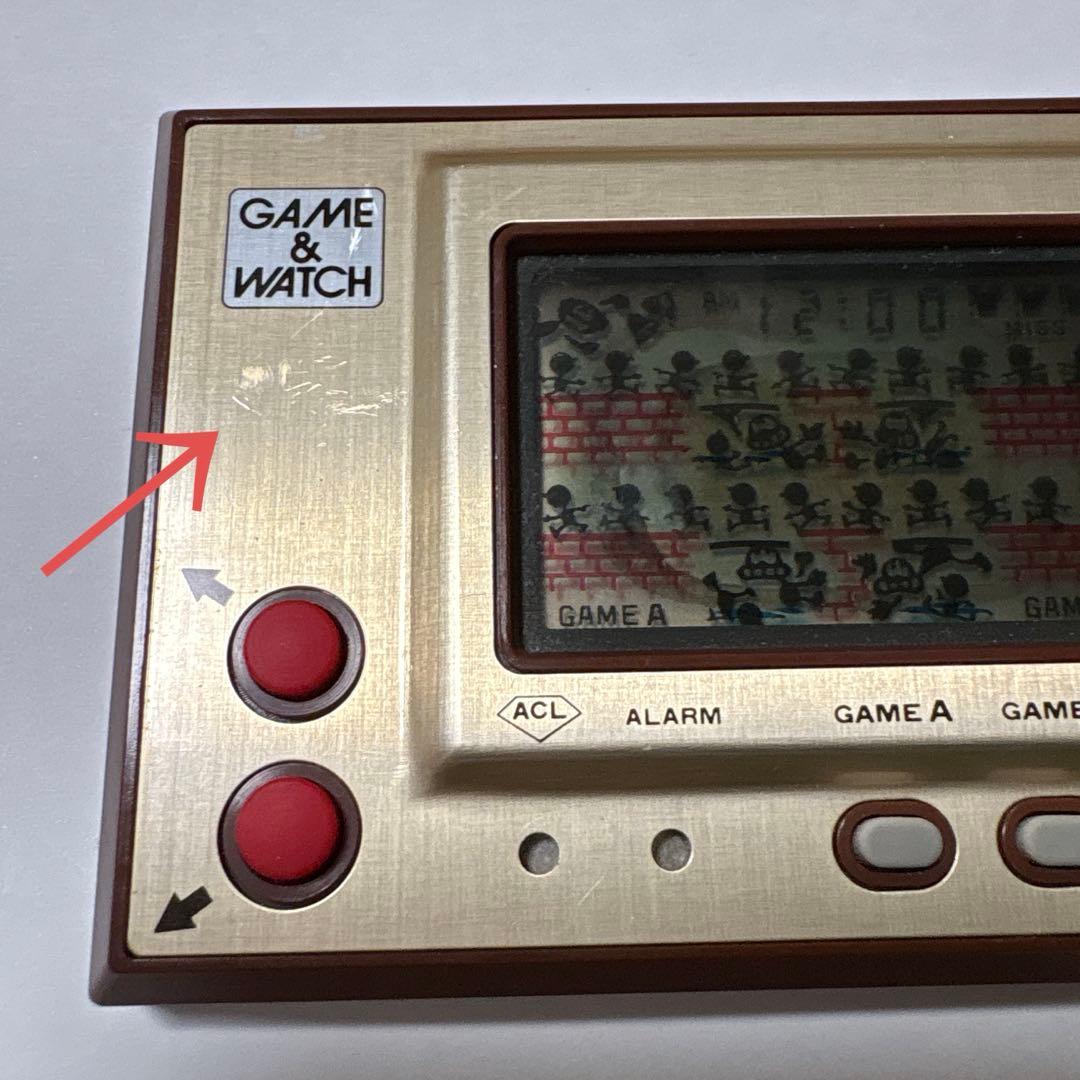 【動作確認済】ゲームウォッチ マンホール 任天堂 　Nintendo