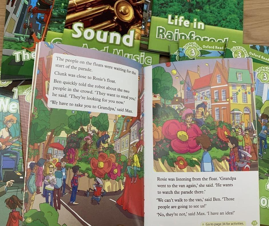 ORT Oxford Read and Discover 1-6　絵本108冊