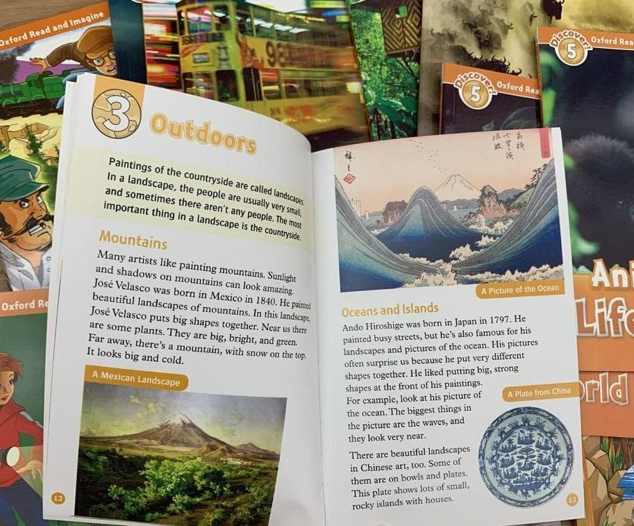 ORT Oxford Read and Discover 1-6　絵本108冊