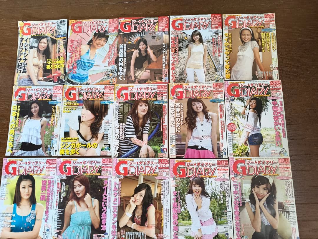 【送料込】Gダイアリー22冊まとめて