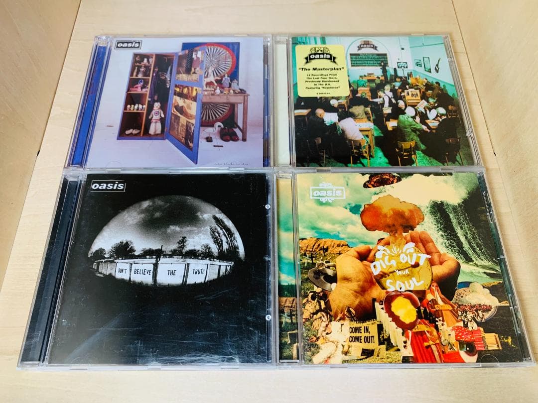 【輸入盤】oasis オアシス CD アルバム まとめ売り 9枚 セット
