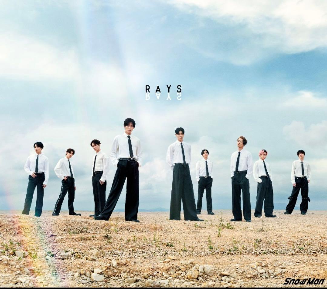  Man アルバム RAYS 初回盤 通常盤 3形態 Blu-ray