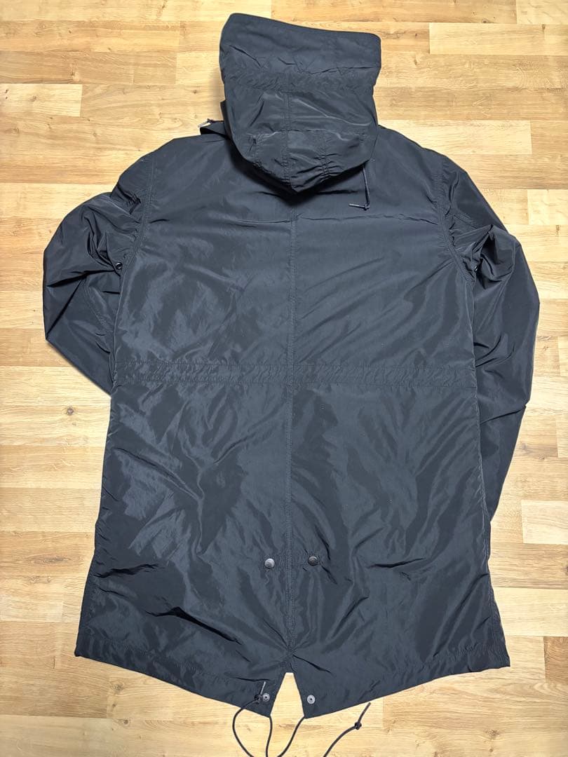 BARACUTA バラクータ ナイロンモッズコート 42サイズ　ブラック