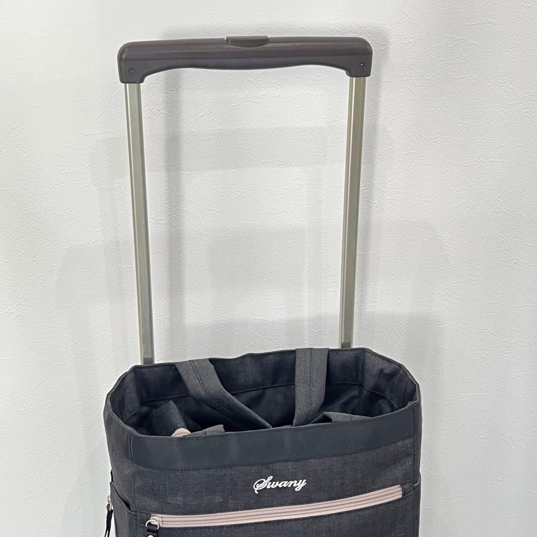 美品 SWANY キャリーバッグ キャンバスキャリーケース 軽量・滑らか