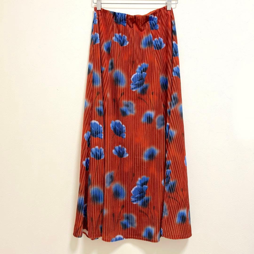 スカート Ameri VINTAGE MILA VELOUR CUT SKIRT M