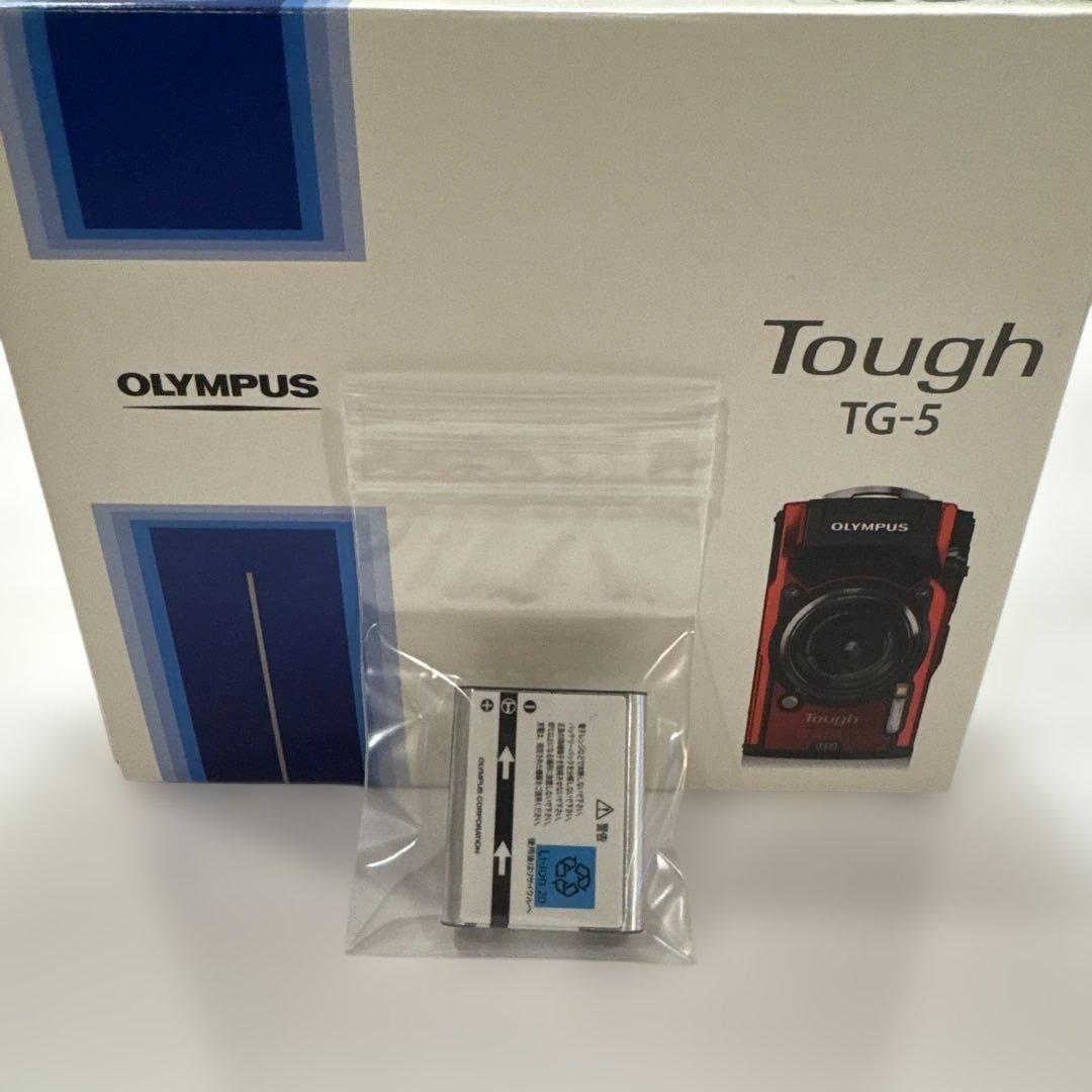 美品OlympusTG-5(オプションFD1付き)、箱、取り扱い説明書同封