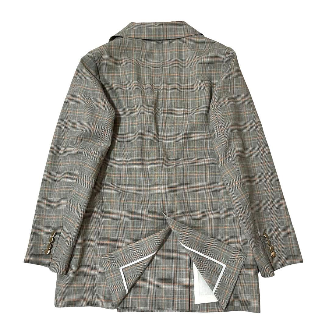 FRAMeWORK グレンチェック ダブルジャケット 金ボタン　人気　36 美品