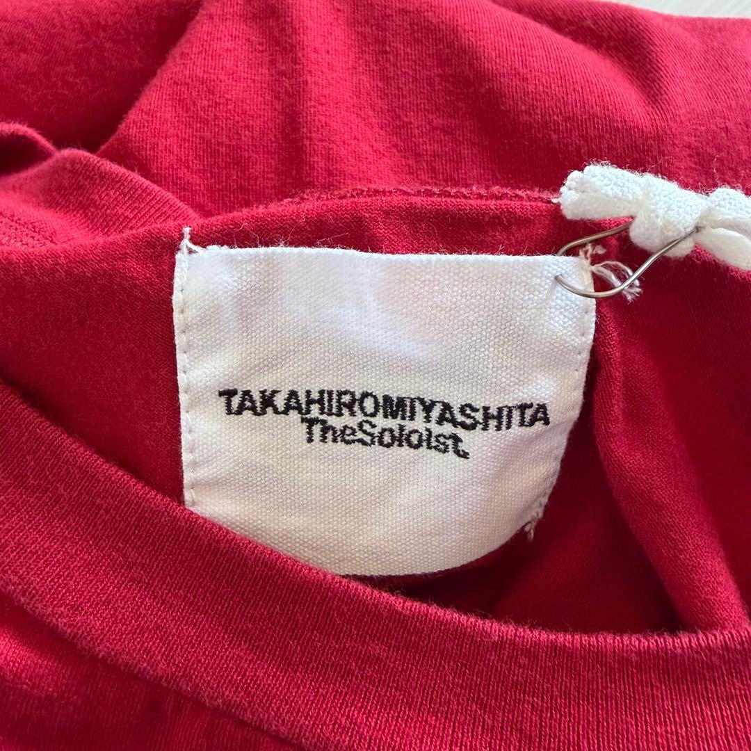 ソロイスト オーバーサイズ長袖Ｔシャツ ロンTEE RED 44 25SS