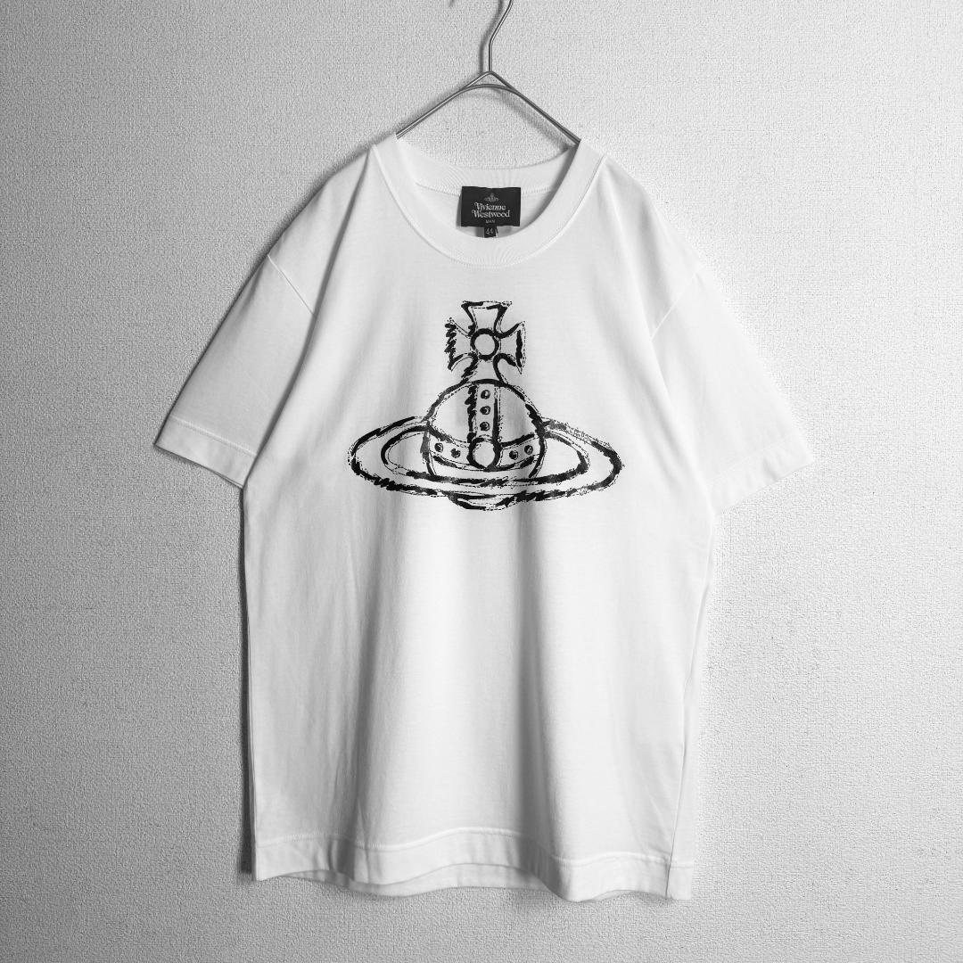 【新品☆ペイント☆オーブデザイン】ヴィヴィアンウエストウッド ロゴTシャツ