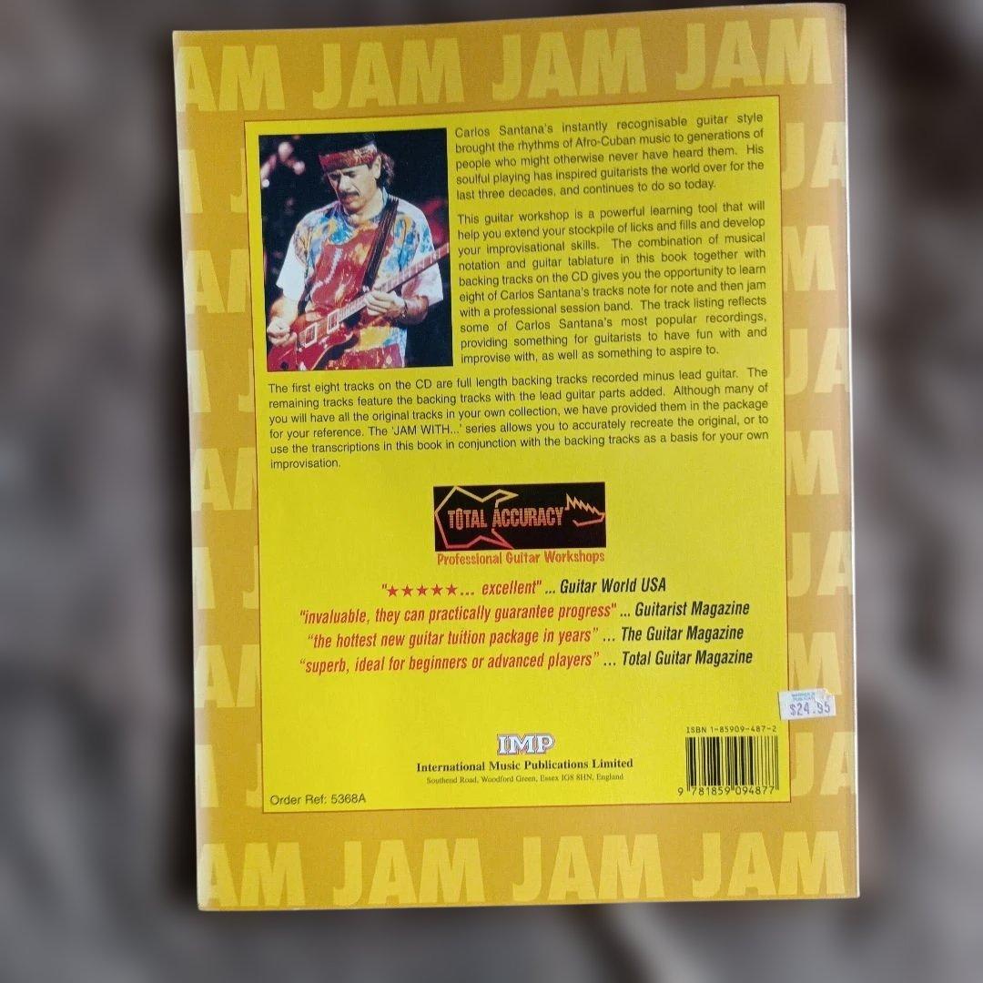 【希少】JAM with CARLOS SANTANA CD付楽譜