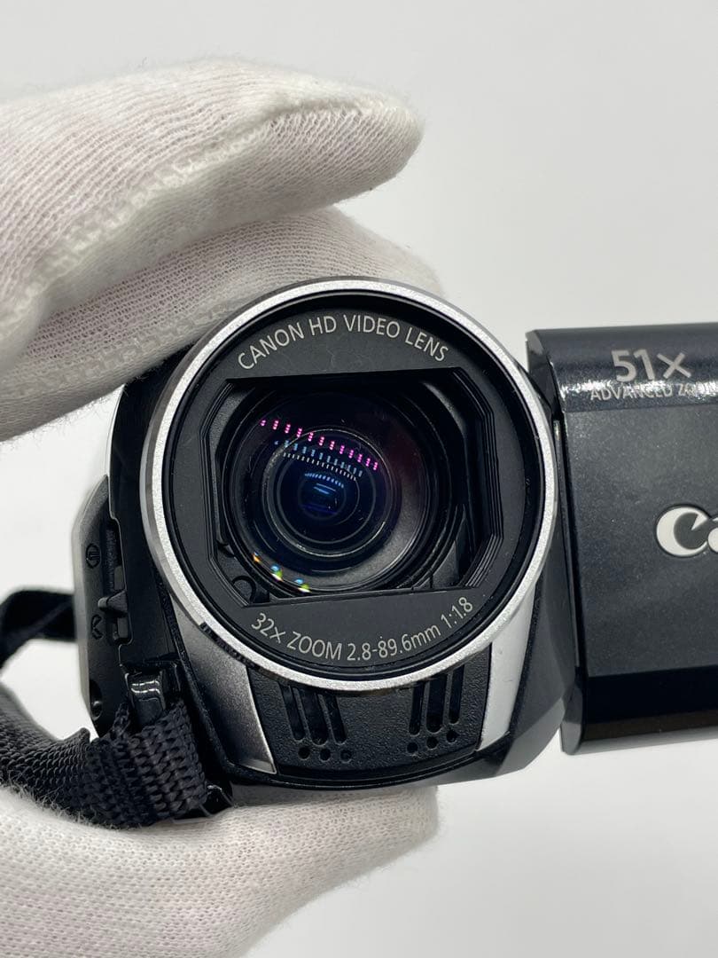 Canon デジタルビデオカメラ iVIS HF R32 ブラック 光学32倍