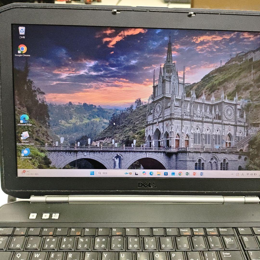 166Dell ノートPC 15.6インチi7-2620M HDMI Wi-Fi