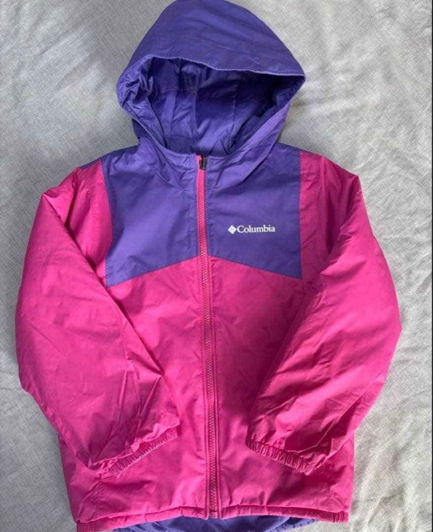 Columbia スキーウェア 120サイズ ピンク紫