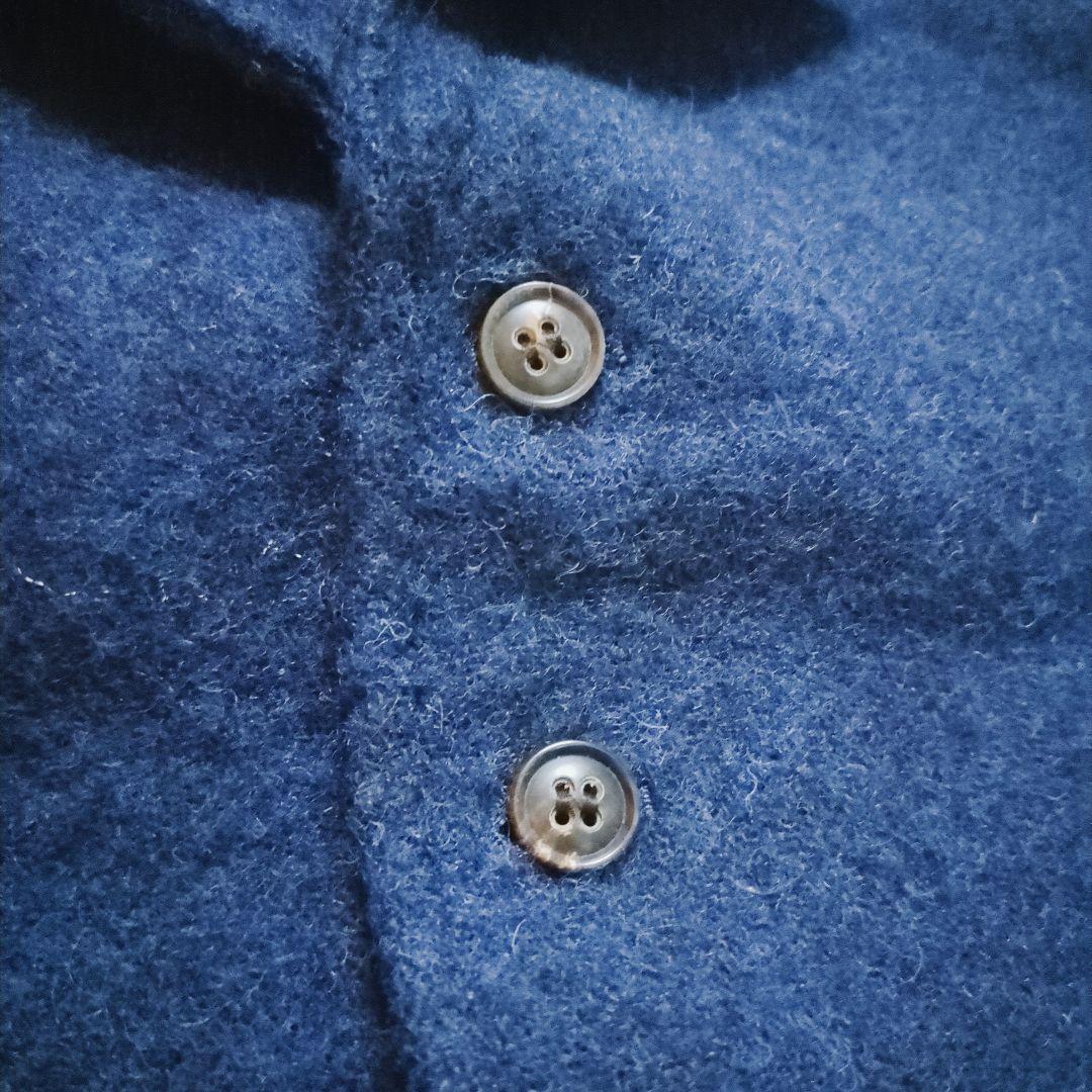 ナイジェルケーボン MALLORY BEST HARRIS TWEED ネイビー
