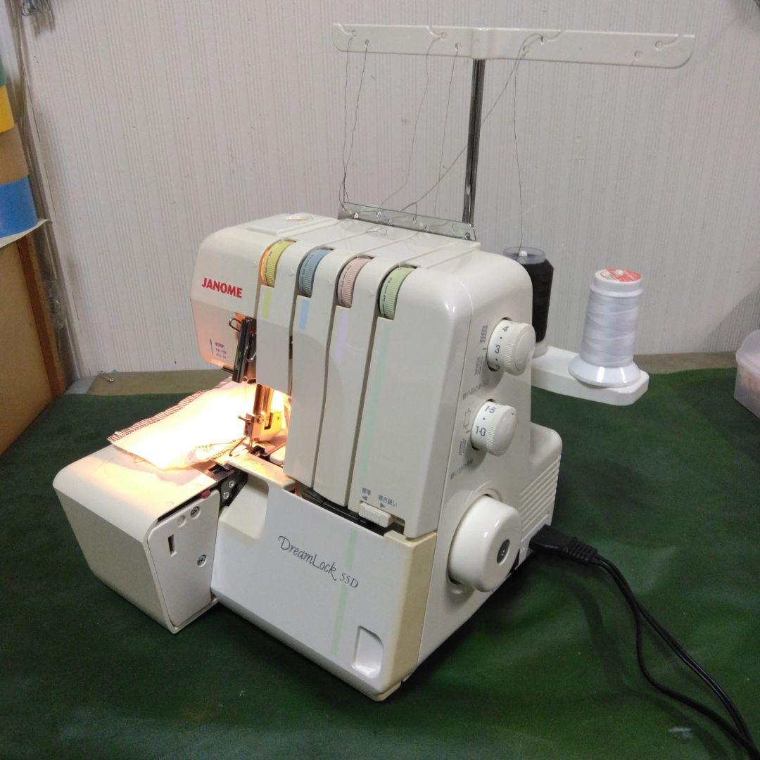 ジャノメミシン4本ロック