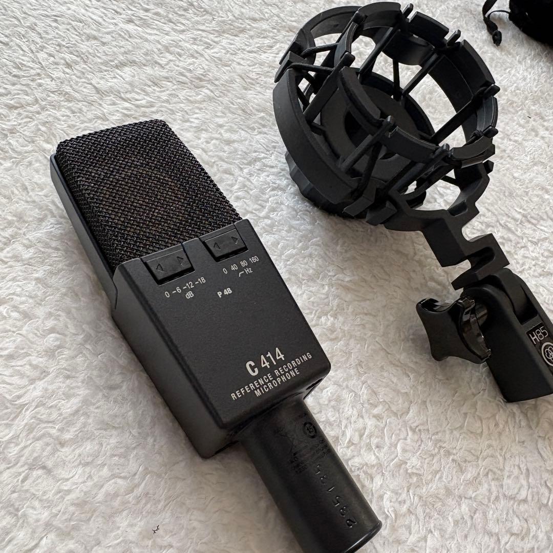 【美品】AKG C414 XLS コンデンサーマイク ケース付き