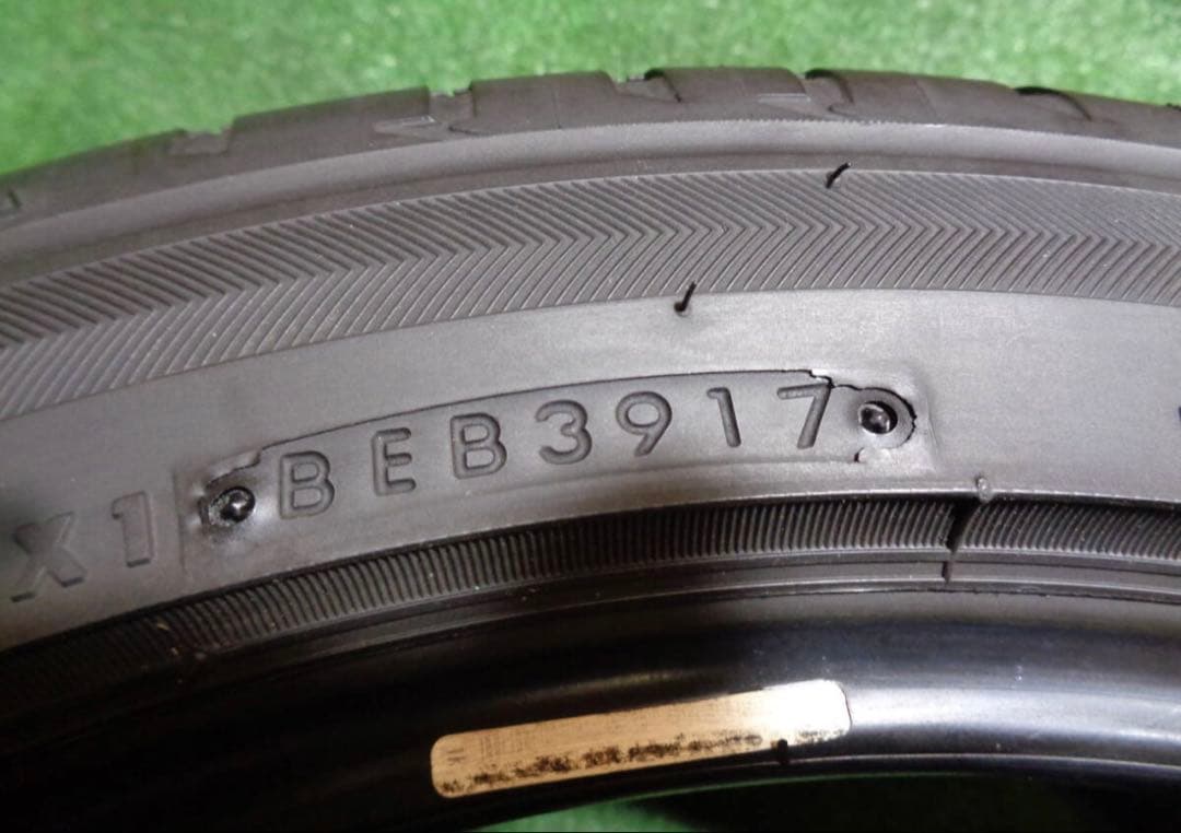 タイヤ2本SET ブリヂストン ポテンザ S001 265/40R18 バリ溝