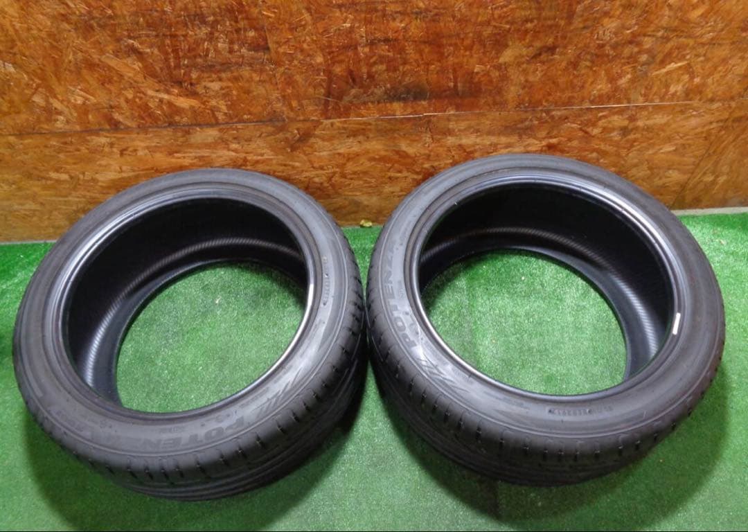タイヤ2本SET ブリヂストン ポテンザ S001 265/40R18 バリ溝