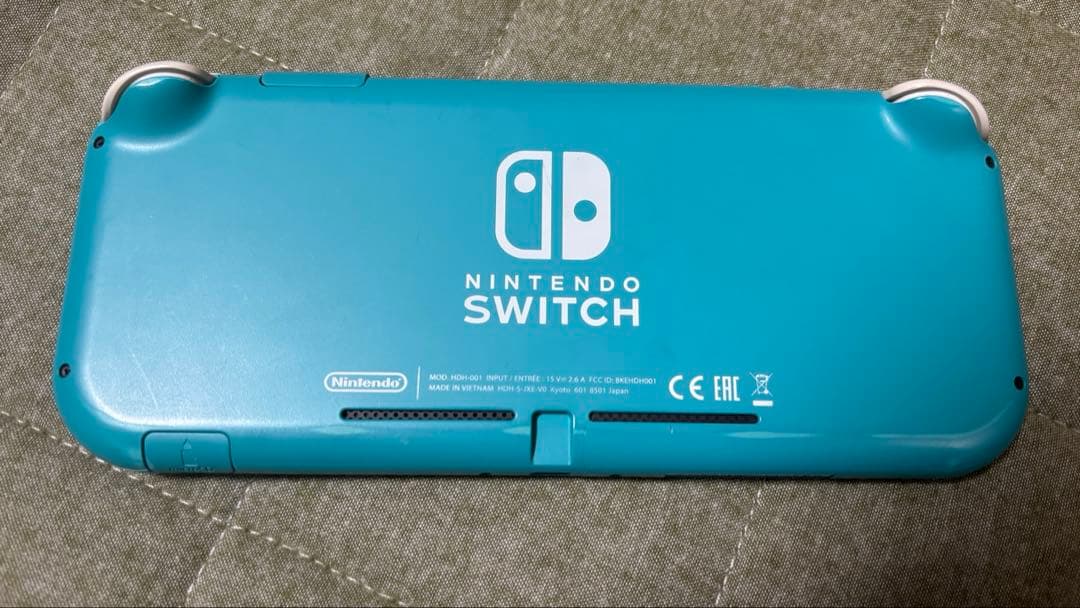 A*e様 Nintendo Switch Lite ターコイズ 充電器付き　ジャ