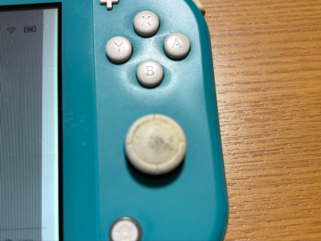 A*e様 Nintendo Switch Lite ターコイズ 充電器付き　ジャ