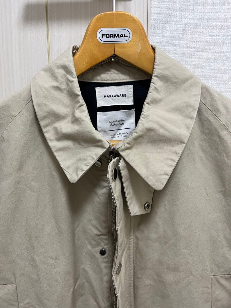 markaware weather cloth ウェイファーラーコート