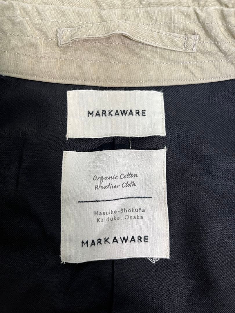 markaware weather cloth ウェイファーラーコート