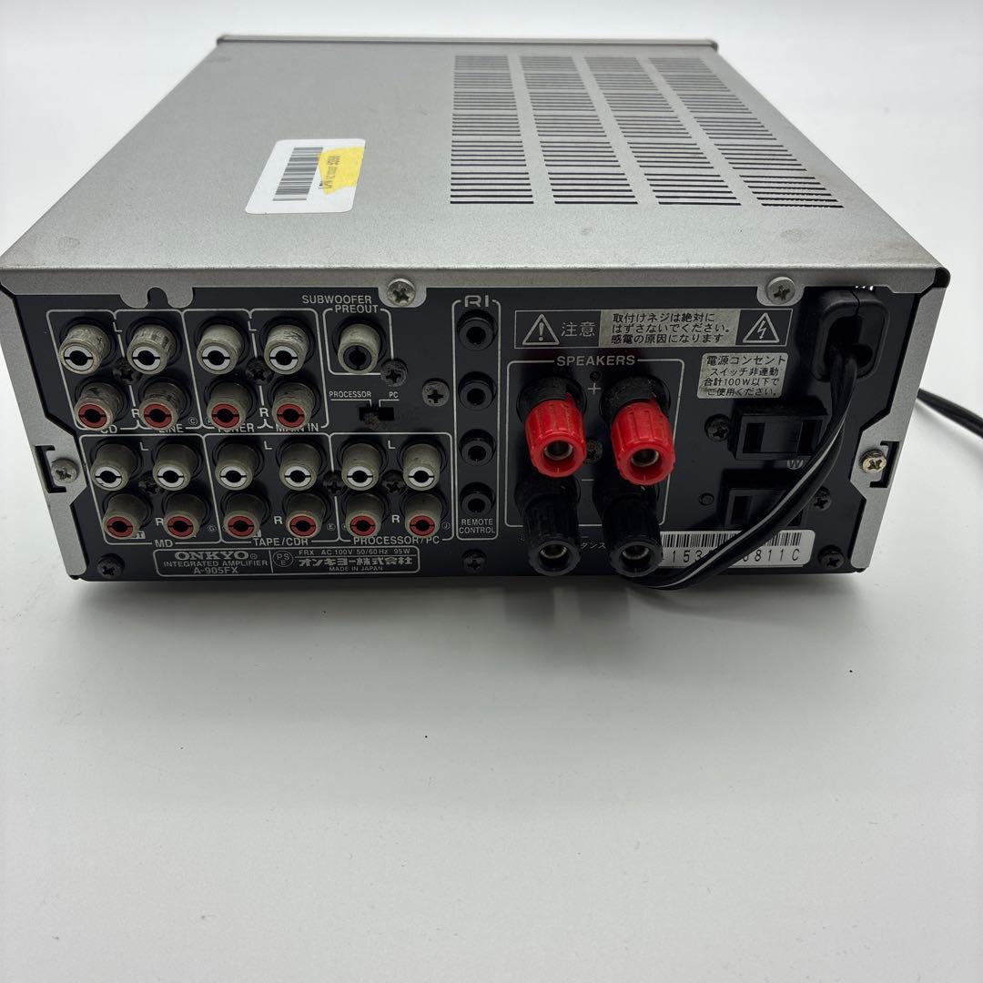 ONKYO オンキョー A-905X プリメインアンプ シルバー