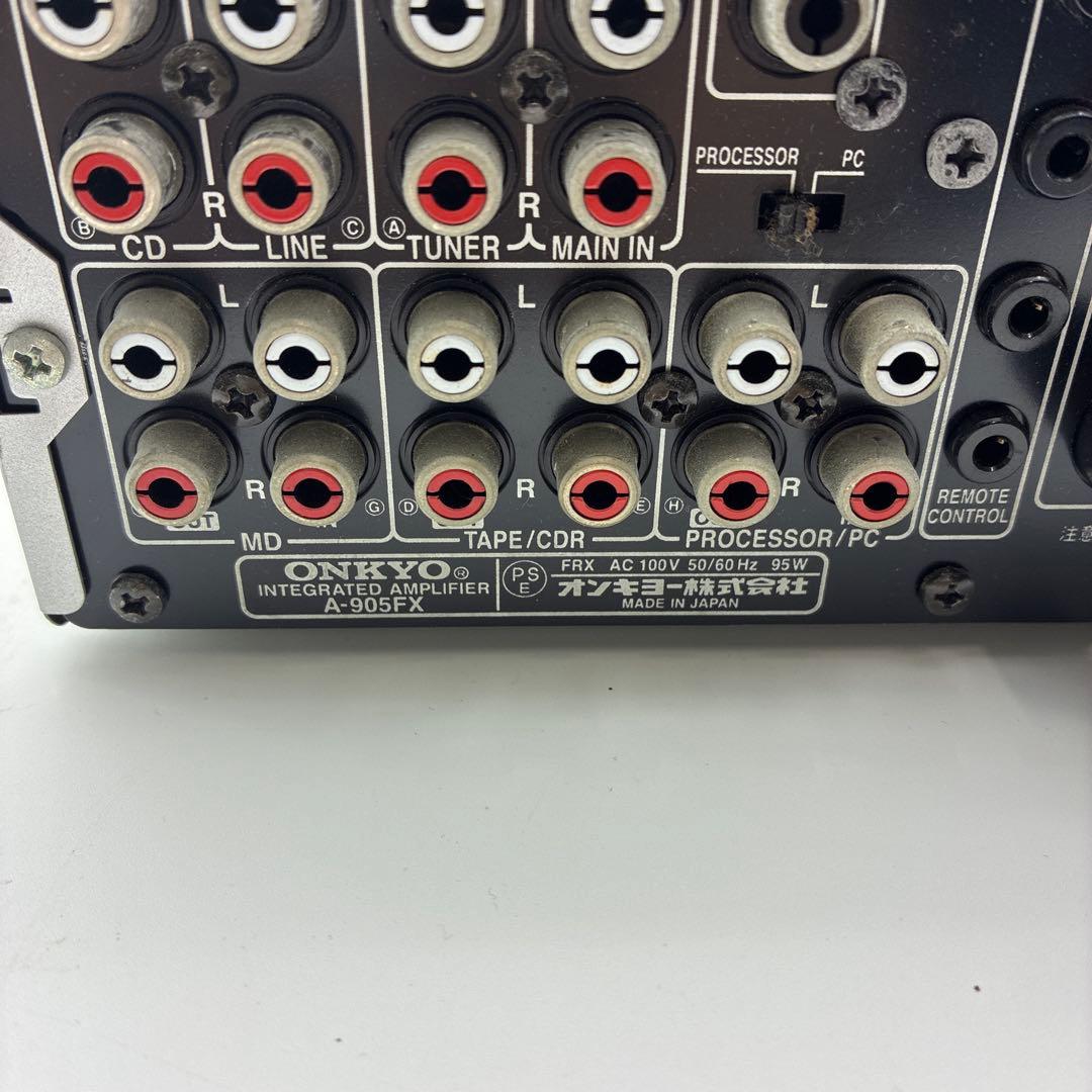 ONKYO オンキョー A-905X プリメインアンプ シルバー
