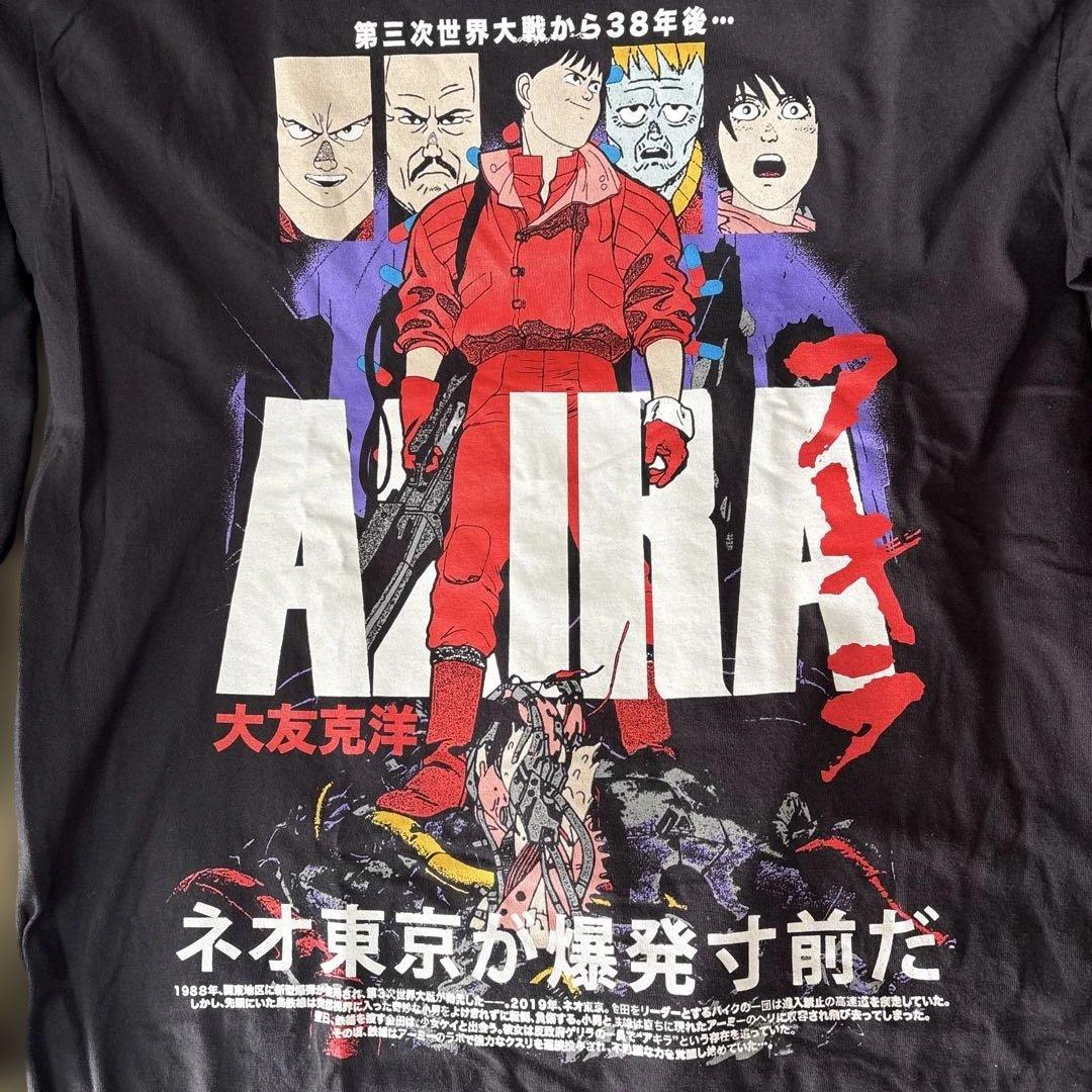2rucking fotten akira アキラ大友克洋ロンTシャツXL