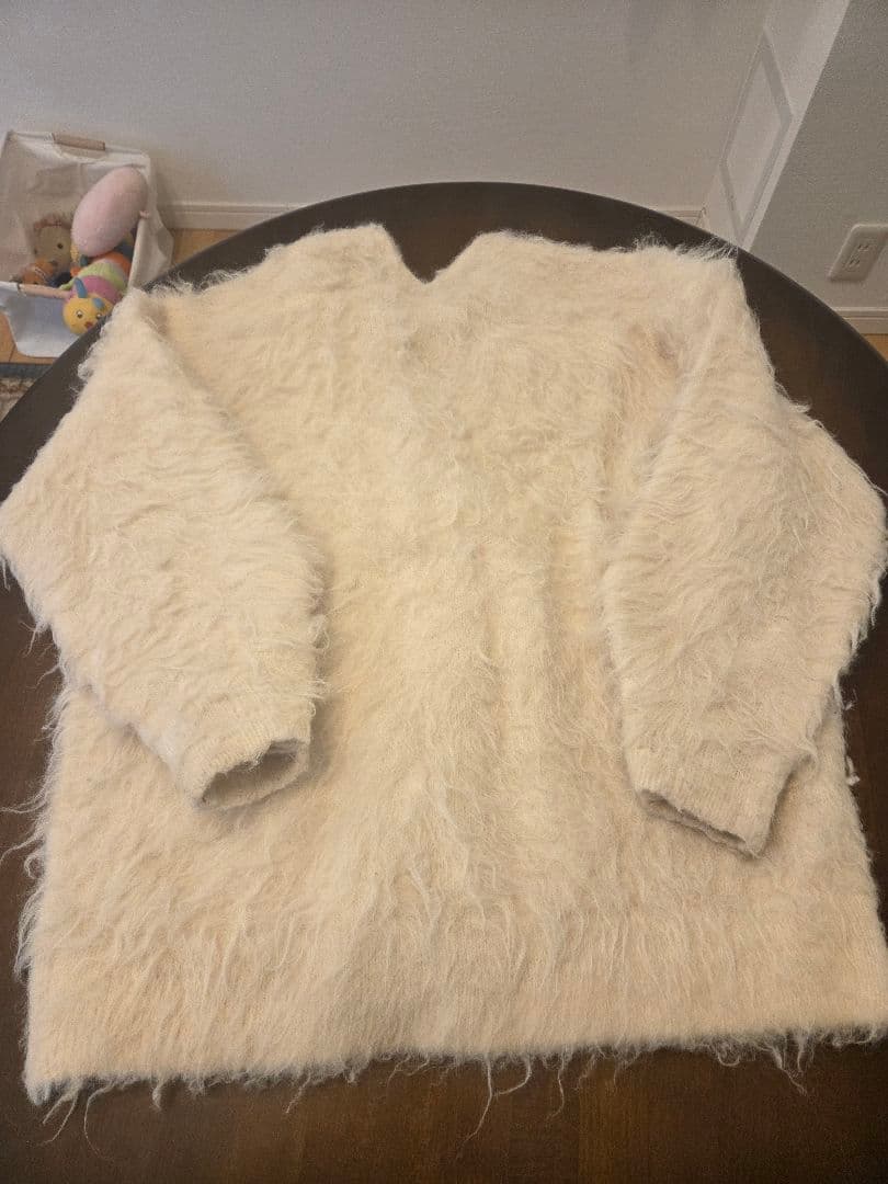 COCO DEAL ロングシャギーカーディガン