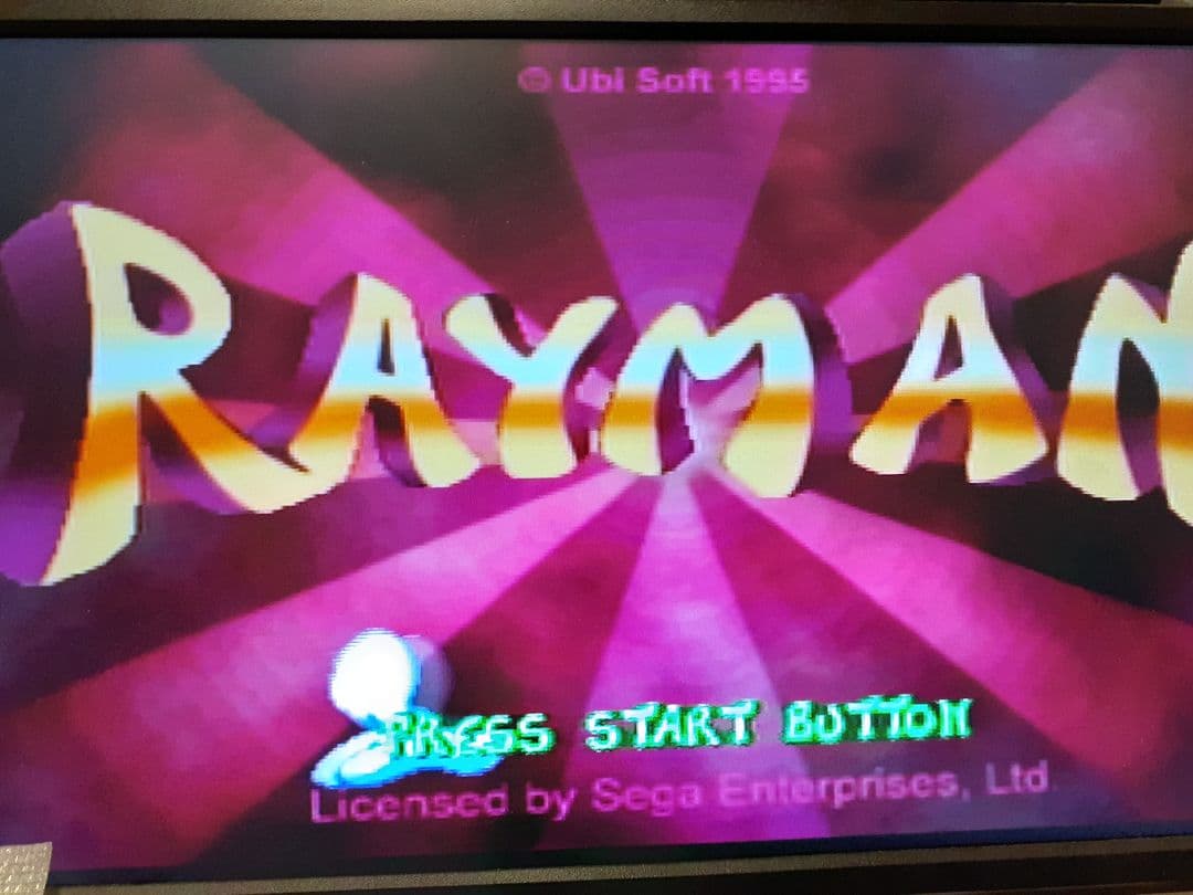 レア！ セガサターン ソフト【レイマン】 ＳＳソフト