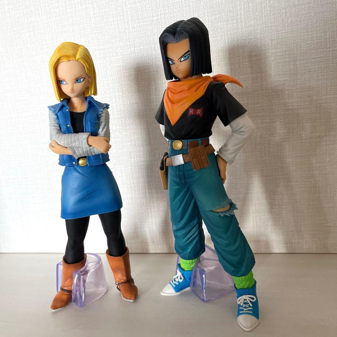 一番くじ ドラゴンボールEX 人造人間の恐怖 17号 18号