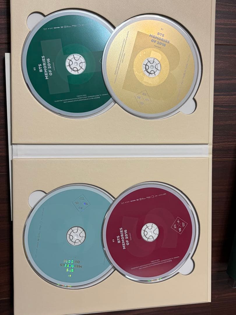 BTS MEMORIES OF 2016〜2019 4点セット(DVD抜けなし)