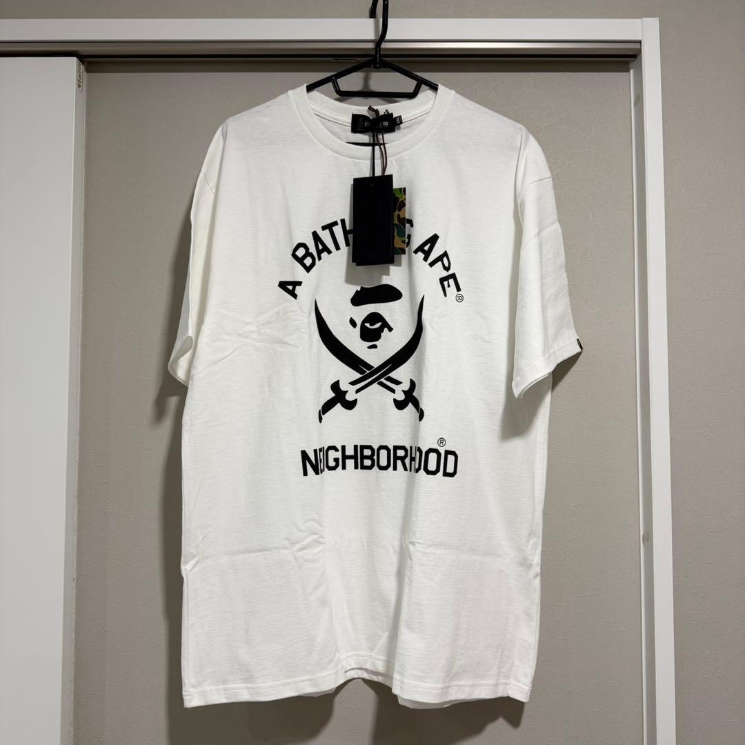 A BATHING APE × NIGBORHOOD Tシャツ