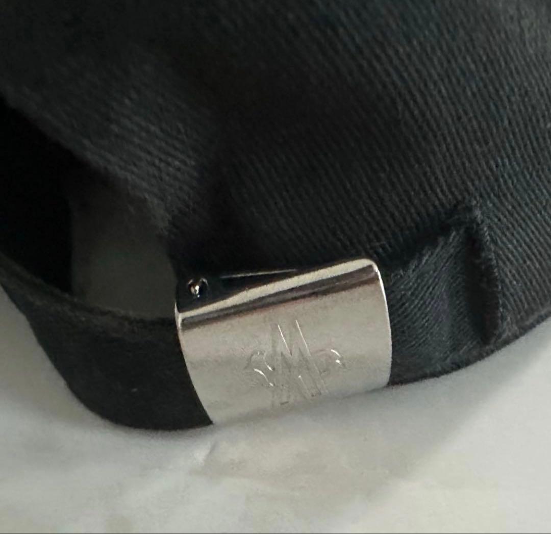 1*0様 美品！MONCLER ダブルワッペン キャップ