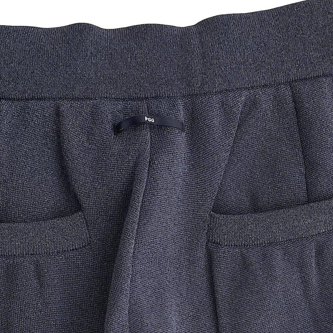 498 PGG ユニセックス 定価33,000円 イージーパンツ ネイビー系 L