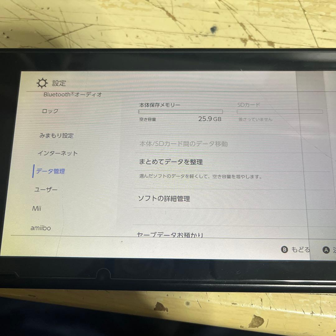 Switch 本体 ジャンク品 SDカード付き