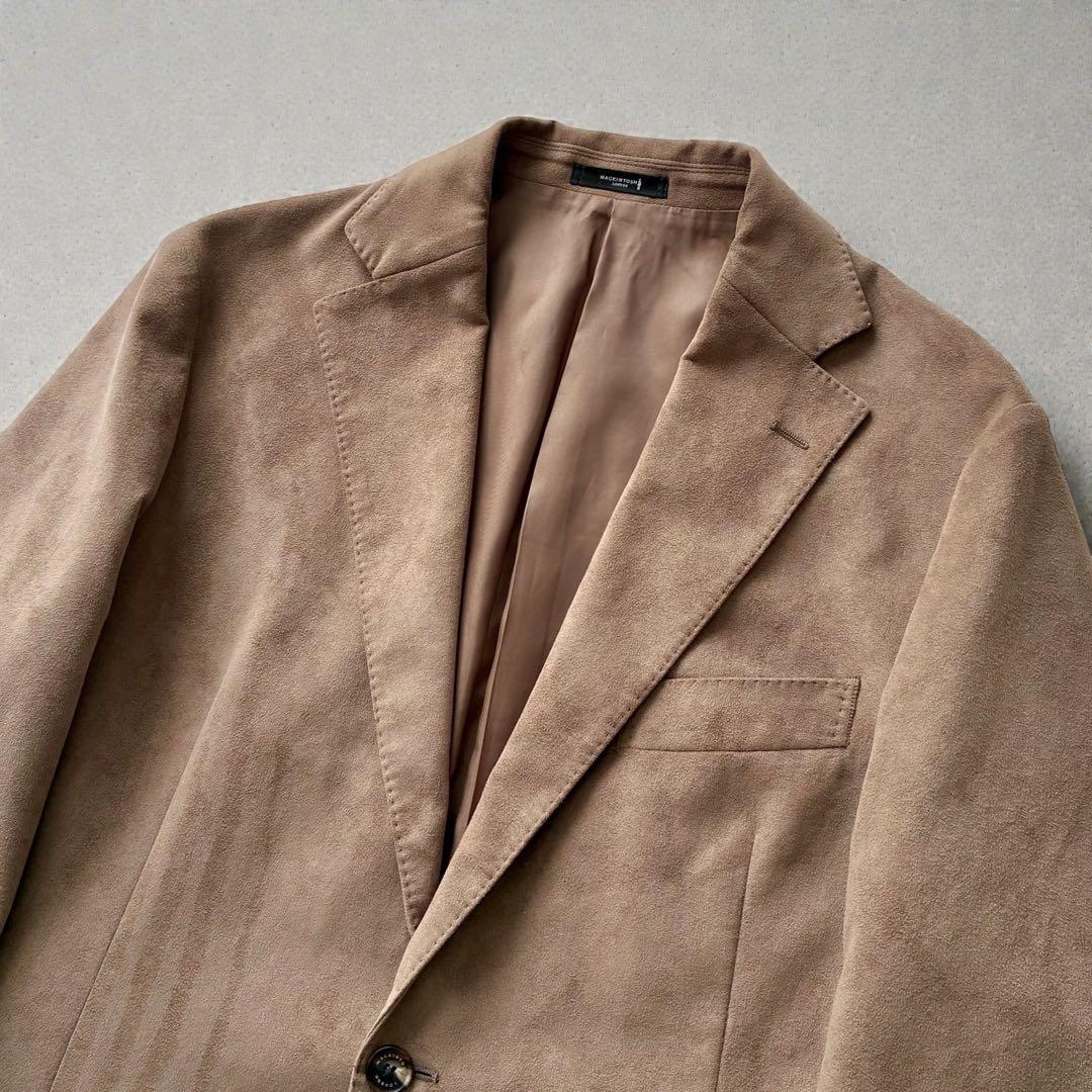 マッキントッシュロンドン フェイクスエード 高級ライン 三陽商会 40 XL