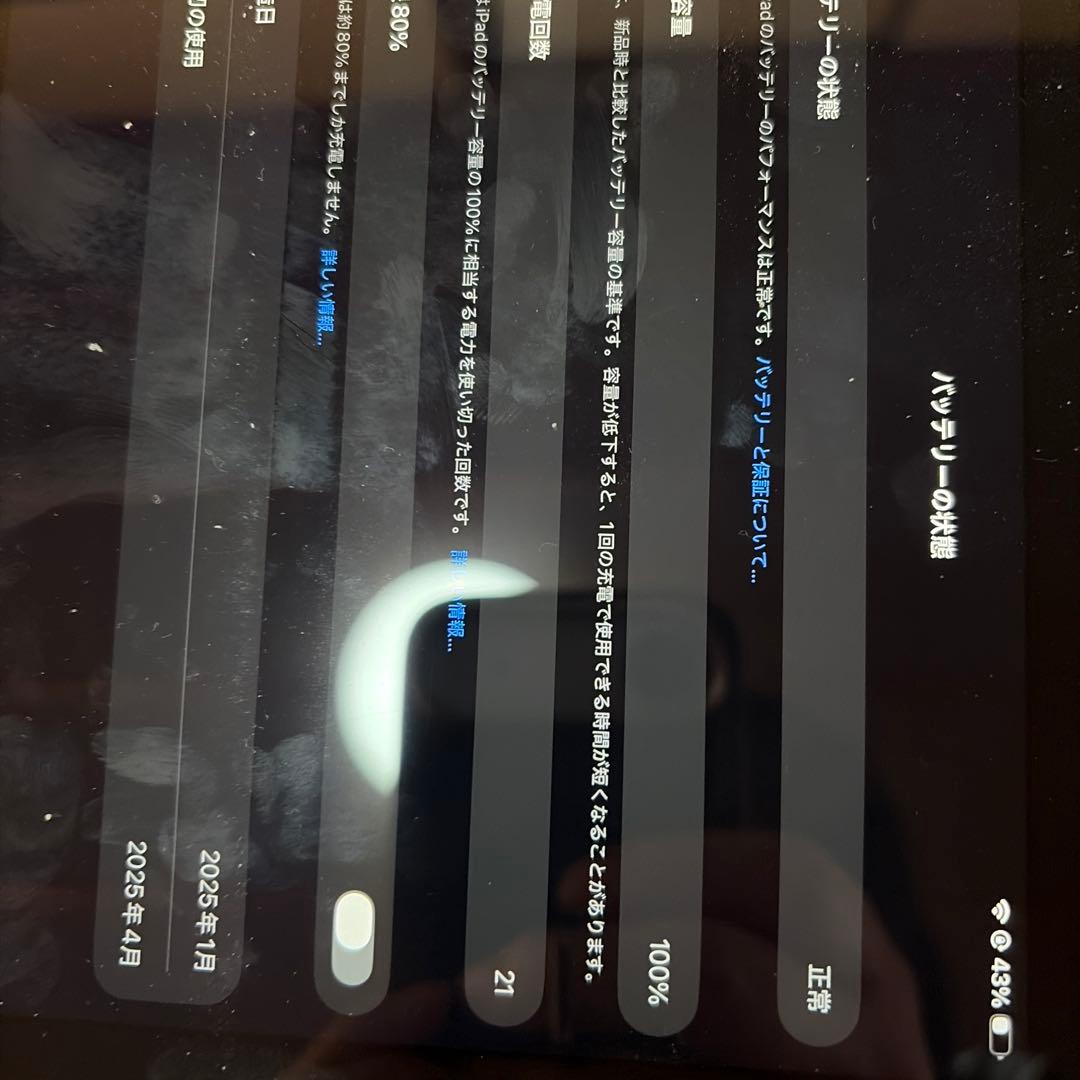 iPad本体128GB スペースグレー＋Apple pencil pro付き