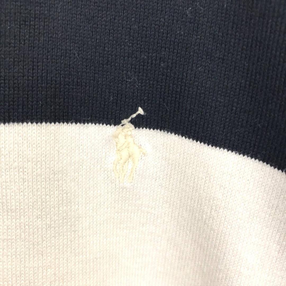 POLO by Ralph Lauren : クルーネックボーダーカーディガン